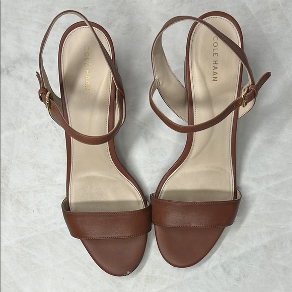 Cole Haan Josie Brown Block Heels | 11 - Picture 1 of 7